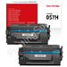 2PK High-Yield Toner for Canon 057H 057 LBP-200 LBP-226dw 227dw 228dw 228x 236dw 237dw