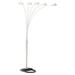 5 Arms Arch Floor Lamp - White