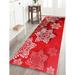 5Size Christmas Santa Claus Anti-slip Kitchen Room Floor Mat Decor Carpet Rug