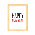 Celebrate New Year s Day Blessing Festival Decorative Wooden Painting Home Decoration Picture Frame A4