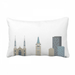 Canada Landmark and City Throw Pillow Lumbar Insert Cushion Cover Home Decoration