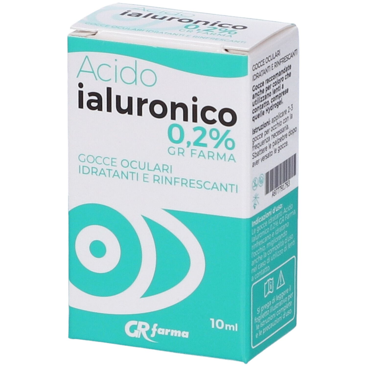Acido Ialuronico Gocce Oculari Idratanti E Rinfrescanti 10 ml oftalmic
