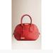 Burberry Bags | Burberry Orchard Bowling Bag Grainy Italian Leather | Color: Red | Size: Os