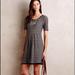 Anthropologie Dresses | Anthropologie Maeve Dora Stretch Zig-Zag Dress Size Xsmall Gray & Black | Color: Black/Gray | Size: Xs