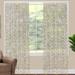 Sweet Songbird Lace Curtain Panel, 60 x 63, White