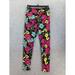 Lularoe Pants & Jumpsuits | Lularoe Womens Leggings Floral Colorful One Size Pink | Color: Pink | Size: One Size