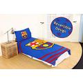 OFFICIAL BARCELONA FOOTBALL CLUB DUVET QUILT FCB BED SET Single Double CAMP NOU, (PULSE, SINGLE)