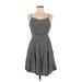 Old Navy Casual Dress - Fit & Flare: Black Hearts Dresses - Women's Size Small
