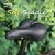 Selle de vélo confortable et souple pour homme et femme sac à dos de VTT siège de vélo de route