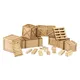 Kit de palette en bois pour modèle militaire boîte en bois support rapide scène de modèle table