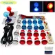 Kit de joystick à monter soi-même avec boutons LED 5V Sanwa 2 joueurs USB zéro retard pour