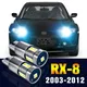 2x LED dégagement ampoule lampe de stationnement pour Mazda RX-8 RX 8 jas8 SE FE 2003-2012 2005 2006