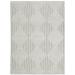 "Montecito 8111W Grey/ White 3'3"" X 5' Indoor Area Rug - Oriental Weavers M8111W100153ST"