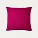 Howard Cable Baby Alpaca Square Knit Throw Pillow Down/Feather, Wool in Pink Johanna Howard Home & Accessories | 20 H x 20 W x 3 D in | Wayfair