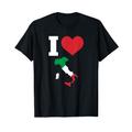 Italien Flaggen für Italien Lover - I Love Italien T-Shirt