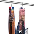 Rebrilliant Multi-Tier Space Saving Hangers Made Of Alloy Steel, w/ Folding & Spinner Hook, & Multi-Tier Bars To Hold Scarfs, & Ties Metal | Wayfair