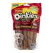Oinkies Smoked Pig Skin Treats with Bacon Flavored Wrap (Pack of 48)