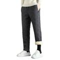 HSMQHJWE Stretch Golf Pants For Men Women Summer Pants Male Casual Warm Trouser Plush Solid Pants Thickened Zipper Pocket Drawstring Pants Trouser