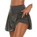 Women Camouflage Print Skort Running Tennis Golf Sports Skirt Active Skorts Performance Skirt Workout Shorts Skirt