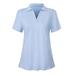 Vidusou Workout Polo Shirts for Women Short Sleeve Polo Shirts Golf Tennis Ball Games Shirts Lightweight Moisture Wicking Casual Polo Shirts for Women Blue M