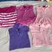 Ralph Lauren Dresses | Bundle Preppy Cuteness!!! Ralph Lauren Dress And Tops | Color: Pink/Purple | Size: 18mb