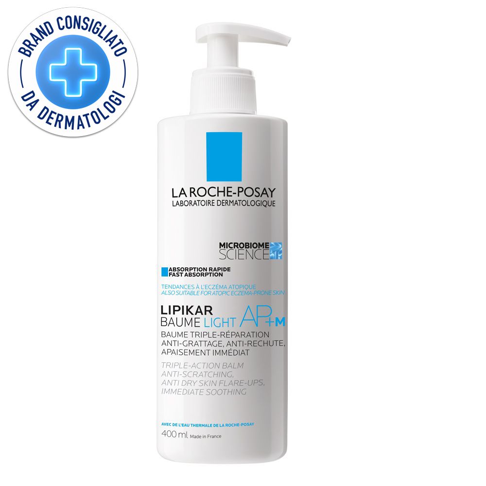 La Roche-Posay Lipikar Baume Light AP+M 400ml Balsamo riparatore tripl