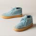 Anthropologie Shoes | Laidback London Shenje Chukka - Blue Suede | Color: Blue | Size: 10