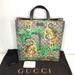 Gucci Bags | Authentic Gucci Jungle Large Tote Coated Canvas | Color: Brown/Green | Size: 14l X 14.5h X 3d