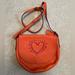 Coach Bags | Nwot Coach X Keith Haring Hudson Love Crossbody Bag | Color: Orange | Size: Os