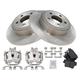 2011-2016 Dodge Charger Rear Brake Pad Rotor and Caliper Set - TRQ BKA26369