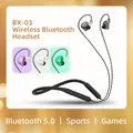 Skoston – écouteurs sans fil Bluetooth BX-03 tour de cou casque avec micro hi-fi suppression du