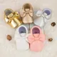 KIDSUN – chaussures de princesse roses pour bébés filles de 0 à 18 mois avec nœud papillon Pu
