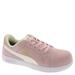 PUMA Safety Iconic Suede Low SD Comp Toe - Womens 7 Pink Boot Medium