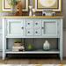 Elegant Dining Buffet, Console Table with Bottom Shelf