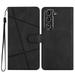 Tarise Galaxy S21 FE 5G Flip Wallet Phone Case PU Leather Kickstand Wrist Strap Card Holders Shockproof TPU Inner Shell Slim Magnetic Solid Color Case Cover for Samsung Galaxy S21 FE 5G 6.5 Black