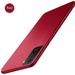 Slim Case for Samsung Galaxy S22 Ultra 6.8 Inch TECH CIRCLE Slim Fit Ultra Thin Lightweight Matte Hard PC Anti-Scratch Back Case Support Wireless Charging For Samsung Galaxy S22 Ultra Red