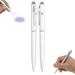 2 Pcs Uv Banknote Detection Invisible Ink Ballpoint Pens for Secret Message Transmission and Children S Creative Birthday Christmas Gift A One Size