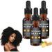Allurium Hair Growth Serum For Black Women Allurium Beauty Hair Growth Serum Natural Vitamin Rich Treatment Anti Hair Loss Nourish Dry Damaged Hair Repair Fast Hair Growth Natural Hair Growth (3Pcs)