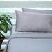 Fabdreams Sateen 400 Thread Count Organic Sheet Set 100% Cotton/Sateen in Gray | Twin XL | Wayfair FDS400TXLG