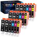 E-Z Ink PGI220 CLI22I Compatible Ink Cartridge Replacement for Canon PGI-220 CLI-22I to use with MX860 MX870 MP980 MP990 MP560 (6 Large Black 3 Cyan 3 Magenta 3 Yellow 3 Small Black) 18 Pack