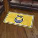 White 36 x 60 x 0.5 in Area Rug - FANMATS Golden State Warriors Nylon | 36 H x 60 W x 0.5 D in | Wayfair 36945