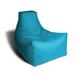 Trule Juniper Premium Faux Leather Classroom Bean Bag Chair Faux Leather/Scratch/Tear Resistant in Blue | 28 H x 30 W x 36 D in | Wayfair