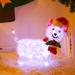 The Holiday Aisle® Christmas Cat Lighted Display in White | 13.77 H x 19.92 W x 6.69 D in | Wayfair 6B9EA4B7B5C14BE79C09F1B97F439981