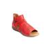 Extra Wide Width Women's The Shiana Shootie by Comfortview in Hot Red (Size 7 WW)