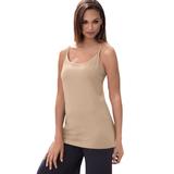 Plus Size Women's Stretch Cotton Cami by Jessica London in New Khaki (Size 30/32) Straps