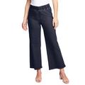 Plus Size Women's Contour Denim Wide-Leg Jean by June+Vie in Dark Wash (Size 10 W)