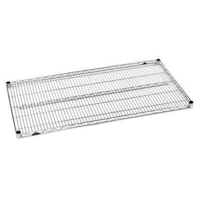 Metro 2460NS Super Erecta Stainless Steel Wire Shelf - 60"W x 24"D, Silver