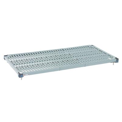 Metro MQ1872G MetroMax Q Polymer Louvered Shelf - 72"W x 18"D, Open Grid, Blue