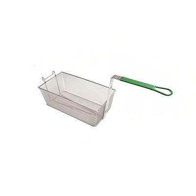 Frymaster 803-0304 Fryer Basket w/ Coated Handle & Front Hook, 16 3/4" x 8 3/4" x 6"
