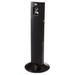 Rubbermaid FGR93400BK Pole Cigarette Receptacle - Snuff Plate, Black, Outdoor